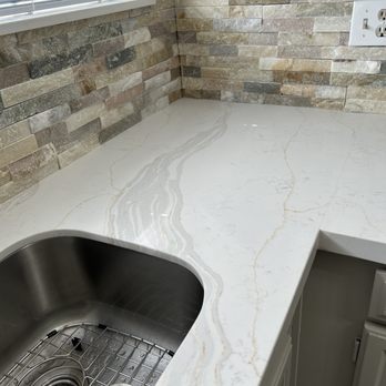 Mirage Marble & Granite - Countertop with backsplash & stainless sink - General Contractors Near Me - Peoria, Arizona Mirage Marble & Granite - Countertop with backsplash & stainless sink - General Contractors Near Me - Peoria, Arizona