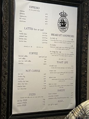 Menu photo 1 East Bay Coffee Pinole, CA Menu photo 1 East Bay Coffee Pinole, CA
