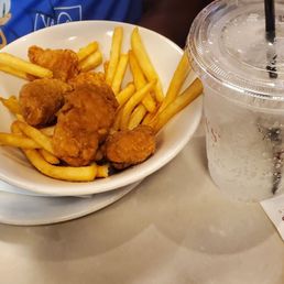 Kids nuggets and fries Kids nuggets and fries