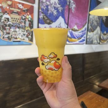 Kung Fu Tea - Mangonada Slush - Bubble Tea Near Me - Las Vegas, Nevada