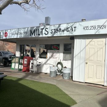 Milt's Stop & Eat - Milts outside - Fast Food Near Me - Moab, Utah Milt's Stop & Eat - Milts outside - Fast Food Near Me - Moab, Utah