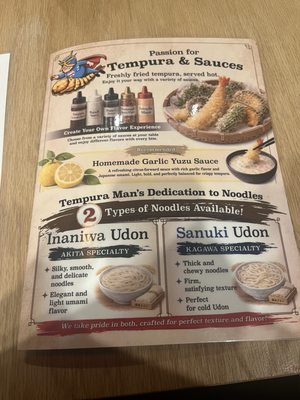 Menu photo 8 Tempura Man Schaumburg, IL Menu photo 8 Tempura Man Schaumburg, IL