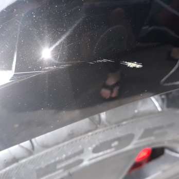 M'Bros Detail - This scratch is worse. Before it had the same consistency, now it has the paint coming off and primer showing. - Auto Detailing Near Me - Sandy, Utah