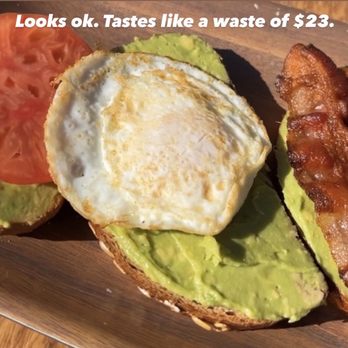 Eight AM - Avocado toast 3 ways - New American Near Me - San Francisco, California