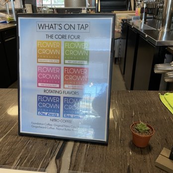 Flower Crown Kombucha - Coffee & Tea Near Me - Tampa, Florida