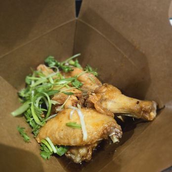 And Broth - Chicken is delicious. It's nice and crispy. - Asian Fusion Near Me - Glendora, California