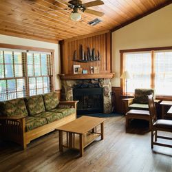 Claytor Lake State Park - Claytor Lake Medium Cabin Living Room
