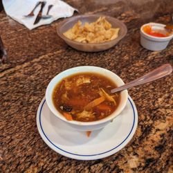 Chang's Chinese Restaurant - Hot and sour with free wontons