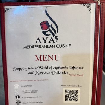 Aya Mediterranean Cuisine - Mediterranean Near Me - Melbourne, Florida