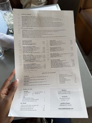 Menu photo 4 the Woodall Atlanta, GA