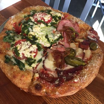 Mellow Mushroom - Saint Augustine - Love that you can get two different flavors of toppings. - Pizza Near Me - Saint Augustine, Florida Mellow Mushroom - Saint Augustine - Love that you can get two different flavors of toppings. - Pizza Near Me - Saint Augustine, Florida