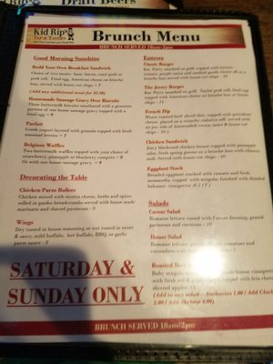Menu photo 4 Kid Rip's Runnemede, NJ