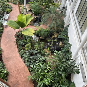 Cheyenne Botanic Gardens - Birds Eye view of half the bottom level of the conservatory - Botanical Gardens Near Me - Cheyenne, Wyoming Cheyenne Botanic Gardens - Birds Eye view of half the bottom level of the conservatory - Botanical Gardens Near Me - Cheyenne, Wyoming