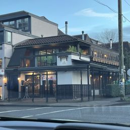 Outside of the restaurant