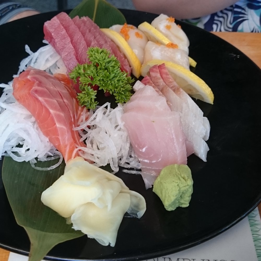 Sakana Sushi Bar - Sashimi @ Sakana. The pickled ginger was sensational. As was the sashimi, fresh and beautifully tasteful. A definite favourite of ours. - Sushi Bars Near Me - Mooloolaba, QLD Sakana Sushi Bar - Sashimi @ Sakana. The pickled ginger was sensational. As was the sashimi, fresh and beautifully tasteful. A definite favourite of ours. - Sushi Bars Near Me - Mooloolaba, QLD