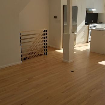 Just Natural Bona Sealer On Refinished Oak Hardwood Floors In