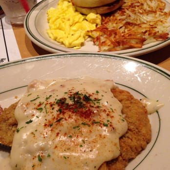 Crystal Creek Cafe - Chicken fried steak (breakfast platter) - what a disappointment. - Breakfast & Brunch Near Me - Bothell, Washington Crystal Creek Cafe - Chicken fried steak (breakfast platter) - what a disappointment. - Breakfast & Brunch Near Me - Bothell, Washington
