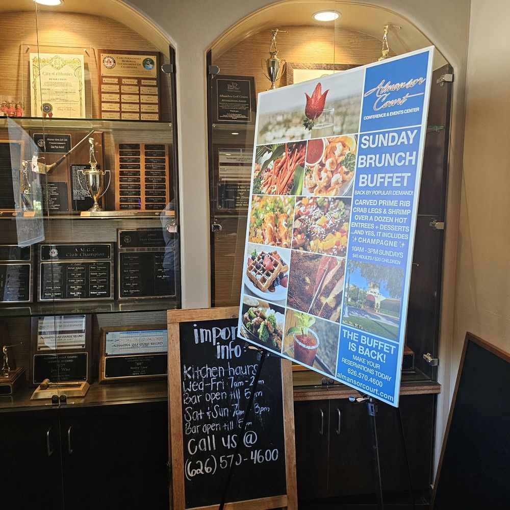 Almansor Grill - Sunday brunch promo - American Near Me - Alhambra, California