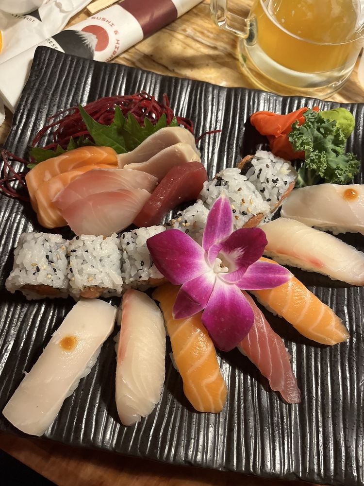 Food from Fuji Sushi & Hibachi Steak House