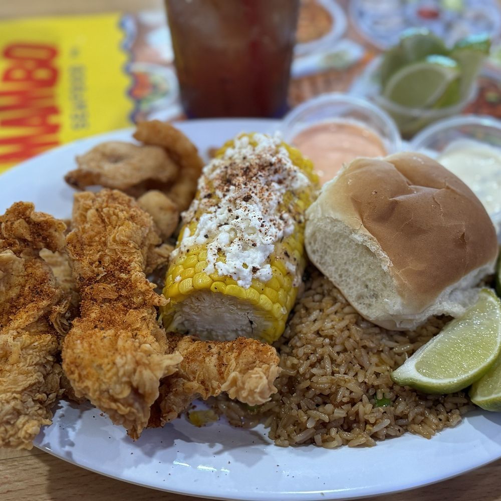 This is their lunch plate special