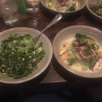 The Henry - Kale salad and ahi tuna entree splits. - New American Near Me - Phoenix, Arizona The Henry - Kale salad and ahi tuna entree splits. - New American Near Me - Phoenix, Arizona