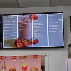 Burger Han's - Side orders, shakes and drinks menu (12/5/25)