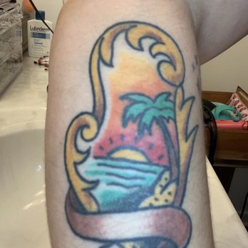 Black Rabbit Tattoo - Done by Tannis - Tattoo Near Me - Richmond, Virginia