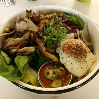 Doubting Thomas - Mushroom Rice Bowl - Coffee & Tea Near Me - Los Angeles, California