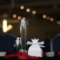 Missouri City Community Center - Set up for wedding reception
