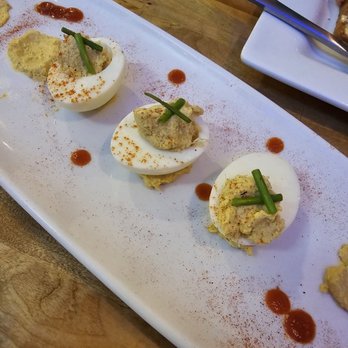Westfield Tavern - Crab deviled eggs - Sports Bars Near Me - Roswell, Georgia Westfield Tavern - Crab deviled eggs - Sports Bars Near Me - Roswell, Georgia