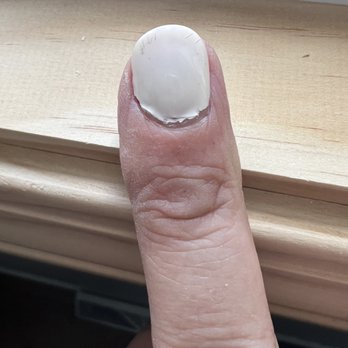 Vina Nails - Day 3 after shellac $40 manicure. - Nail Salons Near Me - Portage, Michigan