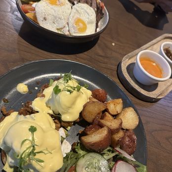 Taha Mexican Kitchen - CHORIZO BENEDICT and CHILAQUILES - Mexican Near Me - Kansas City, Missouri