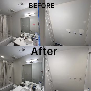 Revival Painting and Repairs - Bathroom Walls Painted - Painters Near Me Revival Painting and Repairs - Bathroom Walls Painted - Painters Near Me