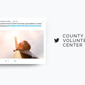 Technology Aloha - County of Maui Volunteer Center Twitter Post - Web Design Near Me Technology Aloha - County of Maui Volunteer Center Twitter Post - Web Design Near Me