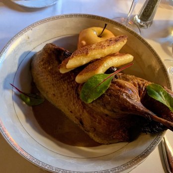 Restauracja U Fukiera - Half duck roasted Polish style with baked Antonov apple - Polish Near Me - Warszawa, Massachusetts
