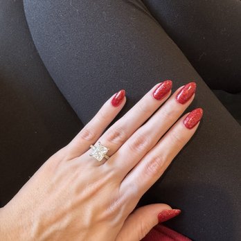 Paula’s Nails Spa - Red sparkly nails - Nail Salons Near Me - Los Angeles, California Paula’s Nails Spa - Red sparkly nails - Nail Salons Near Me - Los Angeles, California