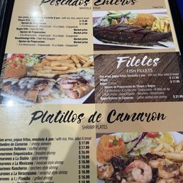 Menu Menu