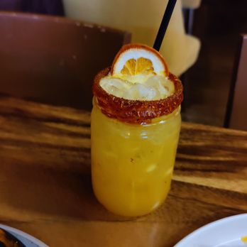 Brix Modern Mexican Cusine - Loteria ( mezcal, pineapple, Tepache, soda, tajin ) - Mexican Near Me - Kansas City, Missouri Brix Modern Mexican Cusine - Loteria ( mezcal, pineapple, Tepache, soda, tajin ) - Mexican Near Me - Kansas City, Missouri