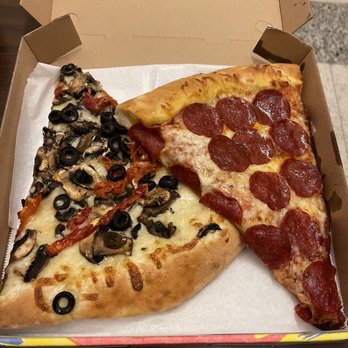 Abe’s Pizza - Two slices - Pizza Near Me - San Francisco, California