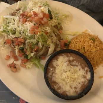 Hugo's Cocina - Bean Tostada (Vegan) - add cheese, side of beans and rice - Mexican Near Me - San Diego, California Hugo's Cocina - Bean Tostada (Vegan) - add cheese, side of beans and rice - Mexican Near Me - San Diego, California
