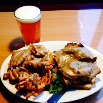 Nikki's Restaurant & Lounge - My favorite comfort meal. Served here, at Nikkis. Firestone Walker Union Jack IPA, and Hot Beef Sandwich! - Diners Near Me - Covington, Washington