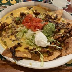La Cantina - Supreme nachos. Half order