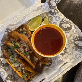 Tipsy Tacos - a plate of tacos and a bowl of salsa - Tacos Near Me - Yucaipa, California Tipsy Tacos - a plate of tacos and a bowl of salsa - Tacos Near Me - Yucaipa, California