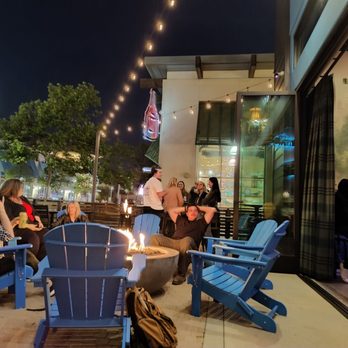 The Mighty Axe - a group of people sitting around a fire pit - Axe Throwing Near Me - Oxnard, California The Mighty Axe - a group of people sitting around a fire pit - Axe Throwing Near Me - Oxnard, California