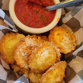 Lou Malnati's Pizzeria - Deep fried ravioli? Or crab rangoon sans crab? - Pizza Near Me - Chicago, Illinois