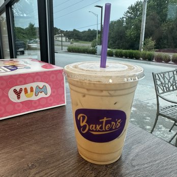 Baxter's Coffee and Donuts - Vanilla iced latte - Coffee & Tea Near Me - Lee's Summit, Missouri Baxter's Coffee and Donuts - Vanilla iced latte - Coffee & Tea Near Me - Lee's Summit, Missouri