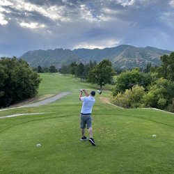 Teeing off!