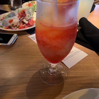 BJ's Restaurant & Brewhouse - A Frosty Peach (Amsterdam Vodka) and the glass is half full. - New American Near Me - Gainesville, Florida BJ's Restaurant & Brewhouse - A Frosty Peach (Amsterdam Vodka) and the glass is half full. - New American Near Me - Gainesville, Florida