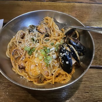 Ohn Korean Eatery - Kream Spaghetti - Korean Near Me - Houston, Texas