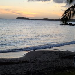 Beach near the restaurant